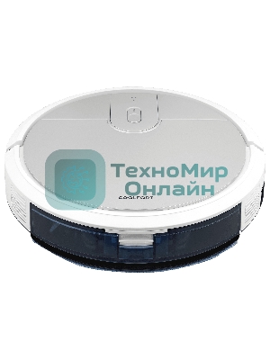 Робот-пылесос Coolfort CF-3204 белый, 2000 мАч Li-Ion, уборка влажная/сухая, пылесборник контейнер 0.4 л
