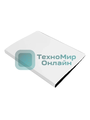 Папка с металлическим пружинным скоросшивателем Бюрократ DeLuxe DL07PMILK A4, пластик, 0.7мм, корешок 27мм, молочный