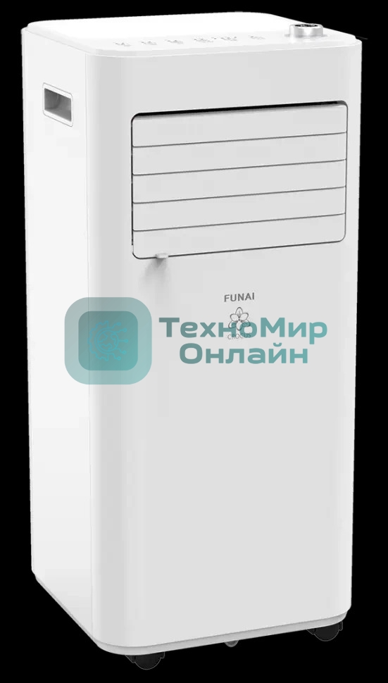 Кондиционер мобильный FUNAI CROCUS MAC-CS22CON01 7500 BTU, 15 м², 53 дБ, охлаждение, белый