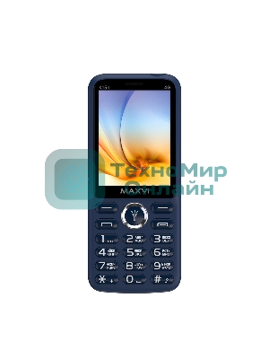 Мобильный телефон Maxvi K15n 4G синий