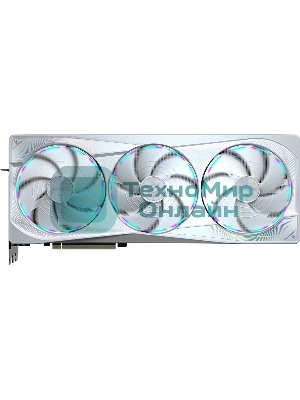 Видеокарта Gigabyte PCI-E 5.0 GV-N5080AORUSM ICE-16GD 1.0 NVIDIA GeForce RTX 5080 16Gb 256bit GDDR7 2617/30000 HDMIx1 DPx3 HDCP Ret