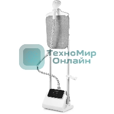 Отпариватель Kitfort КТ-9122 белый/серый, 1800 Вт, 35 г/мин, 2400 мл