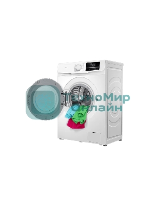 Стиральная машина TCL TWRF-606W10W1 белый, загрузка фронтальная 6 кг, 1000 об/мин, класс A+++