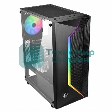 Компьютерный корпус MidiTower MSI MAG VAMPIRIC 100R (ATX, без БП, ARGB, 2xUSB 2.0 Type-A + USB3.2 Type-A) (306-7G07R25-809)