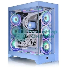 Компьютерный корпус Thermaltake CTE E660MX голубой без БП E-ATX 13x120мм 11x140мм 2xUSB 3.0 audio bott PSU