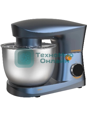 Миксер планетарный Starwind SPM2252 1500 Вт, синий