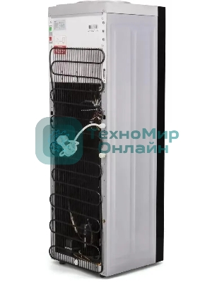 Кулер для воды Aqua Work 16-LR, верхняя загрузка, нагрев 90 °С, охлаждение 7 °С, серебристый/черный