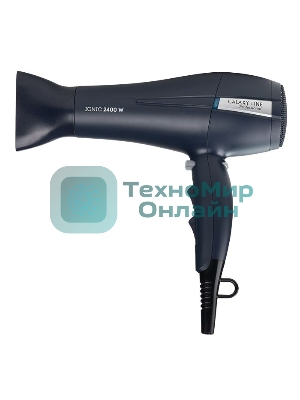 Фен Galaxy Line GL 4366 синий, 2400 Вт, ионизация