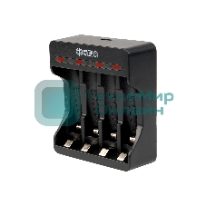 Устройство зарядное B-95USB Ni-Cd/Ni-MH (4хAA/4хAAA/1х9В) индикатор зарядки питание от USB кабель MicroUSB-USB в комплекте ФАZА 5038899