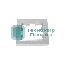 Рамка 1-м BRITE РУ-1-БрА алюм. IEK BR-M12-K47