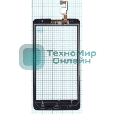 Сенсорное стекло (тачскрин) для Huawei C8816, черное