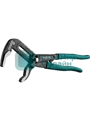 Клещи переставные KRAFTOOL 22353-25 Bulldog Cr-V, max захват 60мм, губки 6мм, 250мм