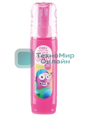 Ручка корректор Deli Cover UP EH10200 шариковый белый 12мл