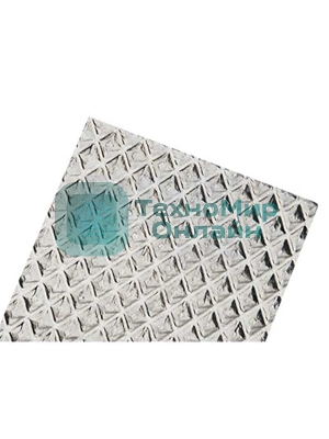 Рассеиватель призма стандарт для светильников офис 1495*180*50мм Вартон