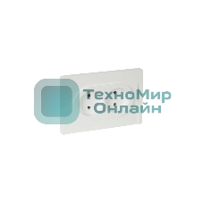 Розетка 2-м СП FORTE&PIANO FP226 10А без заземл. без защ. шторок безвинт. крепл. бел. IEK FP-R20-10-1-K01