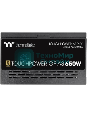 Блок питания Thermaltake Toughpower GF A3 (PS-TPD-0650FNFAGE-H), 650Вт, 80 PLUS Gold, 120мм, модульный, черный