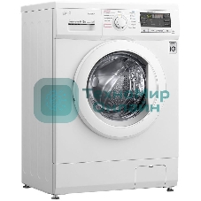 Стиральная машина LG F1296HDS1 белый, загрузка фронтальная 7 кг, 1200 об/мин., класс: А