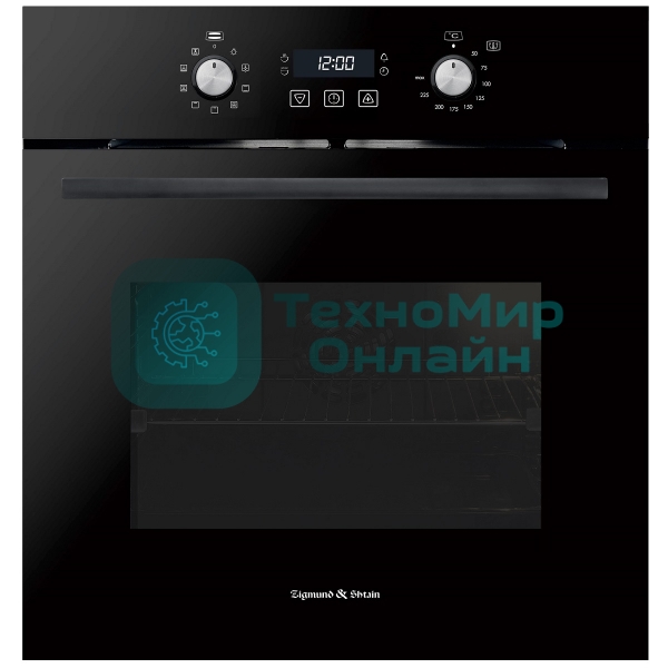 Духовой шкаф электрический Zigmund & Shtain E 167 B черный