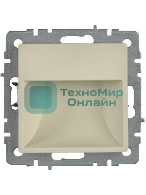 Подсветка светодиодная встраиваемая IEK BRITE ПЛ20-БрКр (BR-FL20-K10) бежевый