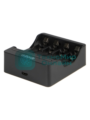 Устройство зарядное B-95USB Ni-Cd/Ni-MH (4хAA/4хAAA/1х9В) индикатор зарядки питание от USB кабель MicroUSB-USB в комплекте ФАZА 5038899