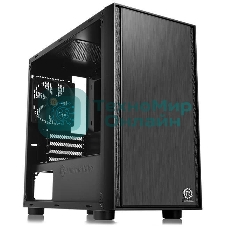 Компьютерный корпус Thermaltake Versa H17 черный без БП mATX 1xUSB 2.0 1xUSB 3.0 audio bott PSU