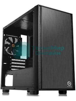 Компьютерный корпус Thermaltake Versa H17 черный без БП mATX 1xUSB 2.0 1xUSB 3.0 audio bott PSU