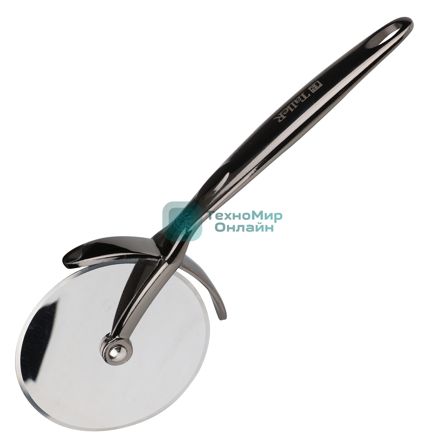 Кухонный нож для пиццы TalleR 65134-TR нержавеющая сталь, ручка из цинкового сплава