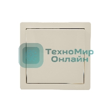 Выключатель 1-кл. ОП LETO крем LEZARD 752-0300-100