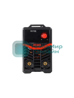 Сварочный аппарат Ресанта САИ-250Д инвертор ММА/TIG 9.5кВт