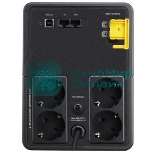 Источник бесперебойного питания APC Back-UPS BX1200MI-GR, 1200ВА / 650Вт / 4 EURO