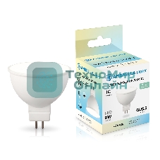 Лампа светодиодная	Ambrella light 160904 LED MR16 9W IC GU5.3 4000K 175-265V