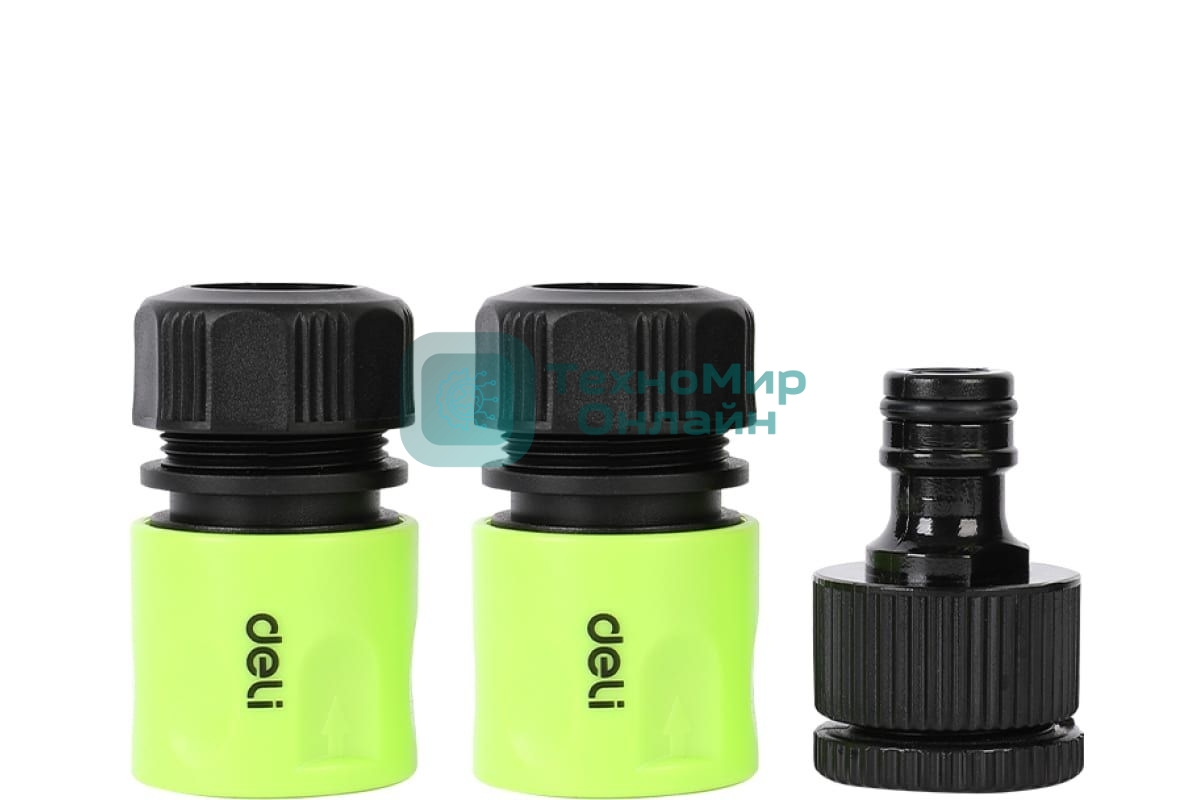 Набор соединителей для поливочных шлангов 3 шт 1/2