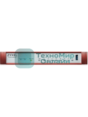 Межсетевой экран Zyxel USG FLEX 100H, 8xRJ-45: 1G (LAN/WAN), 1xUSB3.0 **