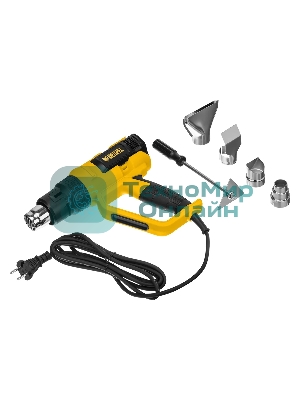 Фен технический Denzel HG-2000M 2000 Вт 3 режима 28005