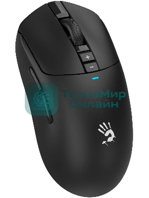 Мышь беспроводная/проводная A4Tech Bloody R72 Pro черный, 26000 dpi, радиоканал, USB/USB-C, кнопки - 7