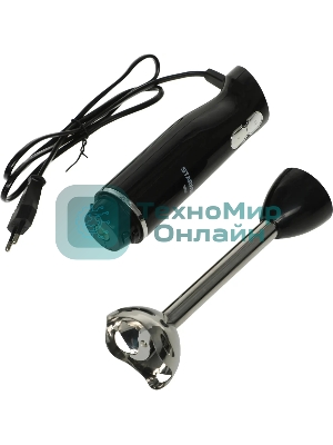 Блендер погружной Starwind SBP2200 850 Вт, черный/серебристый