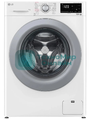 Стиральная машина LG F2V3HS4W белый, загрузка фронтальная 7 кг, 1200 об/мин., класс: A