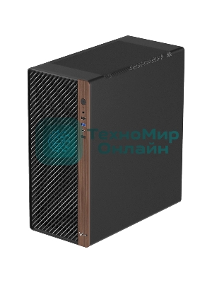 Компьютерный корпус Aerocool/Formula TimberLine T2 черный без БП mATX 4x120мм 1xUSB 2.0 1xUSB 3.0 1xUSB3.1 audio bott PSU