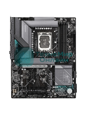 Материнская плата Gigabyte B860 EAGLE WIFI6E, LGA 1851, Intel B860, 4xDDR5, 4xSATA, 3xM.2, 1xPCIe 5.0 x16, 2xPCIe 4.0 x16, 1xHDMI, 1xDP, 1x 2.5Gb LAN, 4xUSB-A 2.0, 1xUSB-A 3.2 Gen 1, 1xUSB-A 3.2 Gen 2, 1xUSB-C 3.2 Gen 2x2, 7.1, 3x3.5 мм, ATX