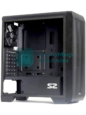 Компьютерный корпус Zalman S2 черный без БП ATX 2x120мм 2xUSB 2.0 1xUSB 3.0 audio bott PSU