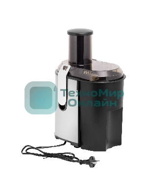 Соковыжималка BBK JC080-H22 черный/металлик, центробежная, 1000 Вт, 950 мл, механическое