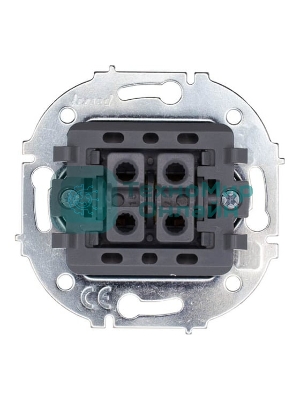 Выключатель 2-кл. LEZARD СП OSEN 10А IP20 механизм, бел. 743-0288-101