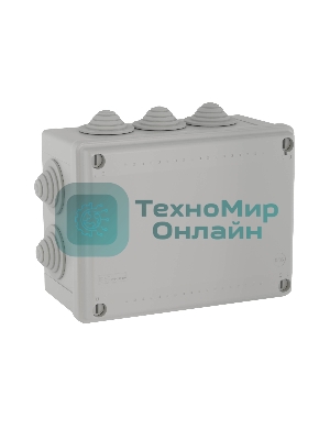 Коробка распределительная DKC 54000 ОП 150х110х70, 10 каб.ввод., IP55