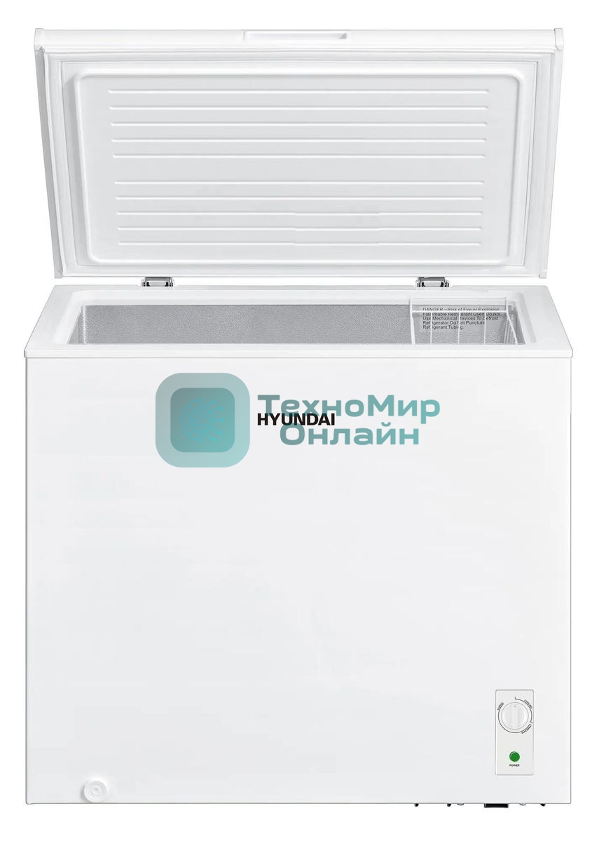 Морозильный ларь Hyundai CH2005 белый, 198л