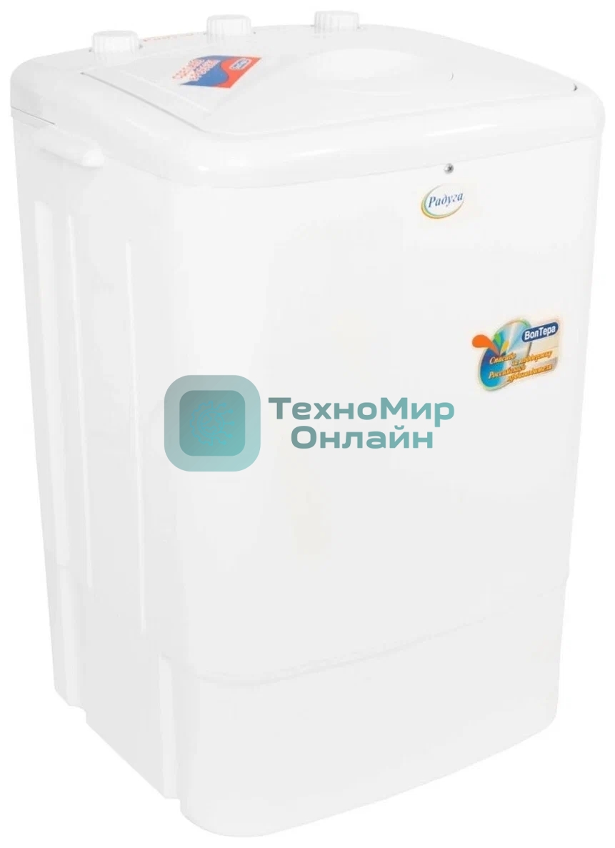 Стиральная машина Радуга Б ВОЛТЕРА-ВТСМ2RU белый, загрузка вертикальная 2 кг, класс: А