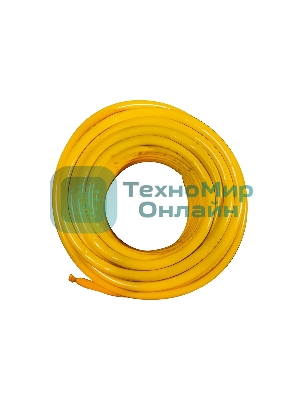 Шланг поливочный ПВХ усиленный пищевой трехслойн. армир. 3/4 50м желт. Вихрь 73/7/2/5