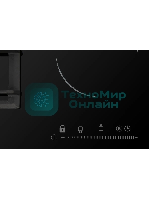 Комбинированная варочная панель HIBERG VM 6021 B независимая, черный