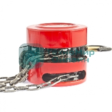 Таль цепная Matrix 1 т, h подъема 2,5 м, расстояние между крюками 300 мм