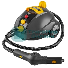 Универсальный отпариватель-пароочиститель Endever Odyssey Q-808, темно-серый/желтый, мощность 1500 Вт, 3,5 бар, бак 700 мл, 85 г/мин, 2 шт/уп.