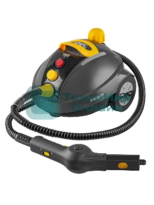 Универсальный отпариватель-пароочиститель Endever Odyssey Q-808, темно-серый/желтый, мощность 1500 Вт, 3,5 бар, бак 700 мл, 85 г/мин, 2 шт/уп.